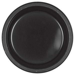 FET 20 assiettes 7" noires