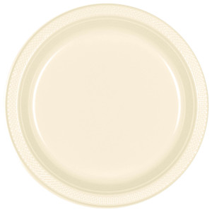 FET 20 assiettes 7" vanille