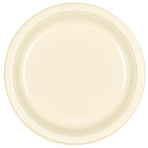 FET 20 assiettes 9" vanille