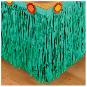 FET jupe de table bleu fiesta