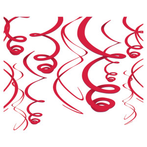 FET 12 cordes tourbillons rouges