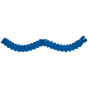 FET guirlande papier bleu 12pi