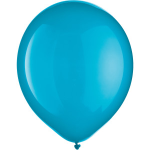 BAL ballon turquoise 12" 72 unites