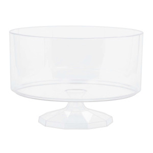 FET bol rond transparent avec pied petit
