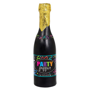 FET bouteille champagne confettis