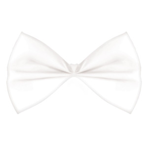 FET noeud papillon blanc