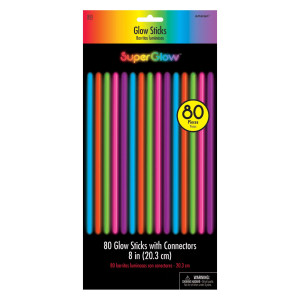 FET batons lumineux 80 morceaux