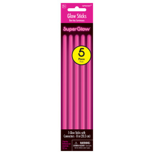 FET glow stick paquet de 5 rose ams