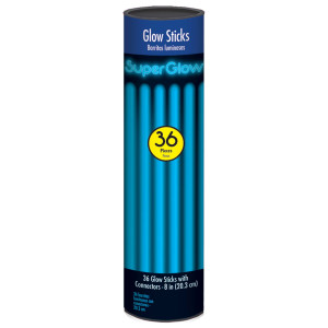 FET 36 batons lumineux bleu