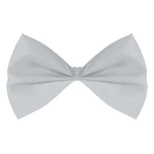FET noeud papillon argent
