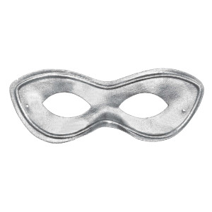 FET demi-masque argent