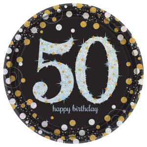 FET 8 assiettes 7" célébration 50