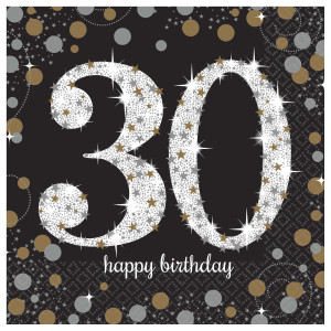 FET napkins 30 ans