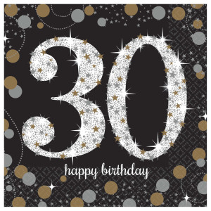 FET napkins 30 ans