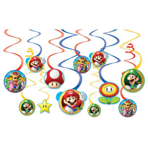 FET décorations tourbillons 12mcx super mario