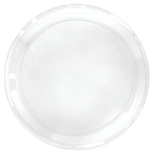 FET plateau rond transparent