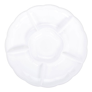FET plateau 16” compartimenté blanc
