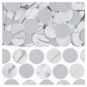 FET confettis argent métallique/brillant 2.25oz
