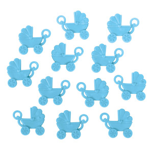 FET poussette bleu
