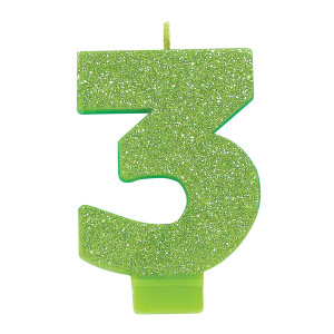 FET chandelle no°3 kiwi scintillante
