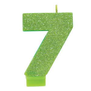 FET chandelle no°7 kiwi scintillante