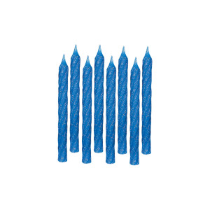 FET 24 chandelles spirales bleues