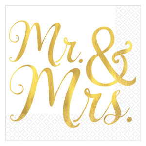 FET petite napkins mr & mme