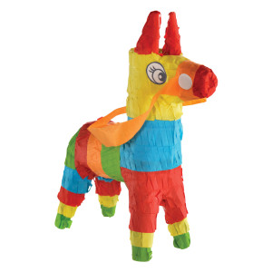 FET mini piniâta d'âne coloré