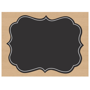 FET enseigne 14”x10” en bois