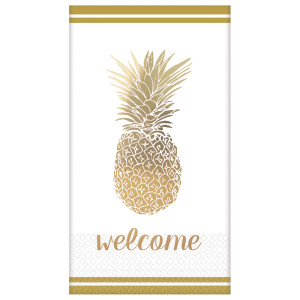FET seviettes ananas doré