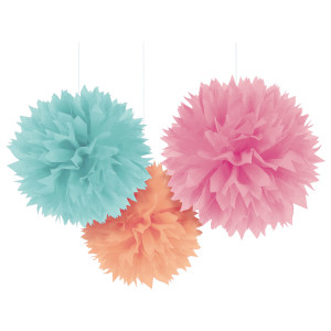 FET pompom pastel
