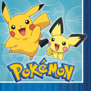 FET serviettes de table pokémon grande