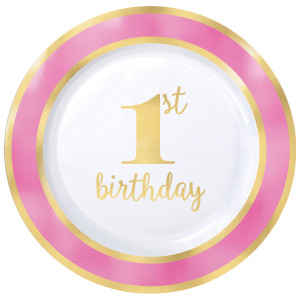 FET 10 assiettes 1 birthday