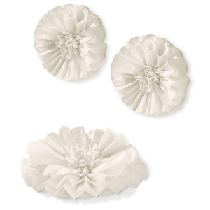 FET decorations moelleuse fleurs