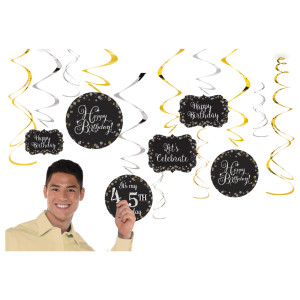 FET deco suspendu celebration brillante