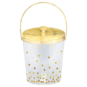 FET bol en plastique avec couvercle et poigner
