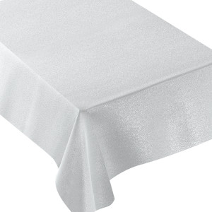 FET nappe de table en tissu argenté 60*84