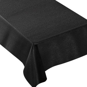 FET nappe en tissu noir