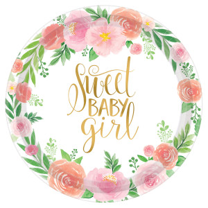 FET assiette baby girl