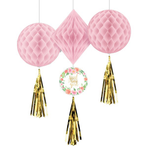 FET decoration nid d'abeille bebe fille