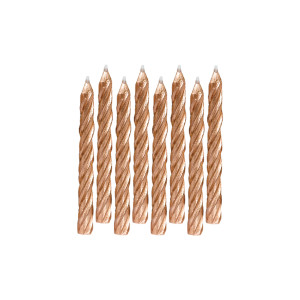FET bougis de fete rose gold
