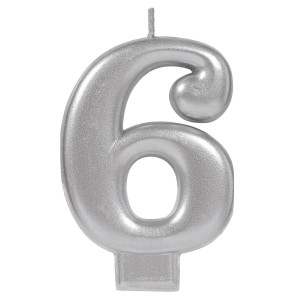 FET chandelle 6 argent