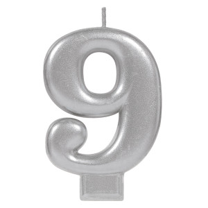 FET chandelle 9 argent