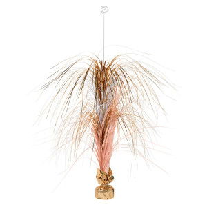 FET grand centre de table décoratif pastel rose gold