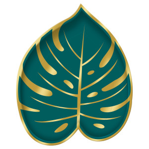 FET 8 assiettes 7" feuilles