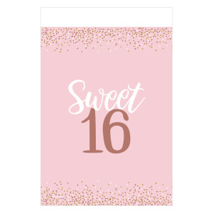 FET nappe plastique rose 16 ans