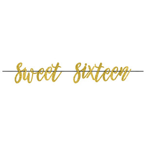 FET banderole " sweet sixteen " or