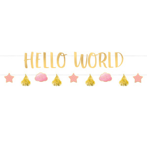 FET kit de banière hello world