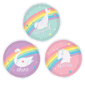 FET assiette p magical rainbow
