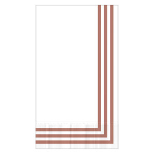 FET premium napkin rose gold lignée